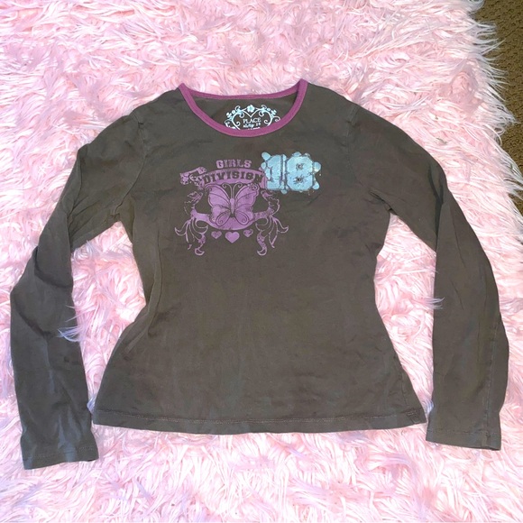 Cute Y2K graphic long sleeve 🍩 - Picture 1 of 6